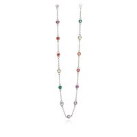 Collana Mabina Donna Collana In Argento E Zirconi in Argento Zirconia 553313 - 553313